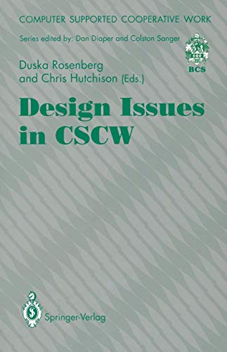 Design Issues In Cscw