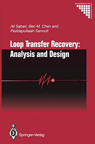 Stock image for Loop Transfer Recovery (Communications and Control Engineering) for sale by Mispah books