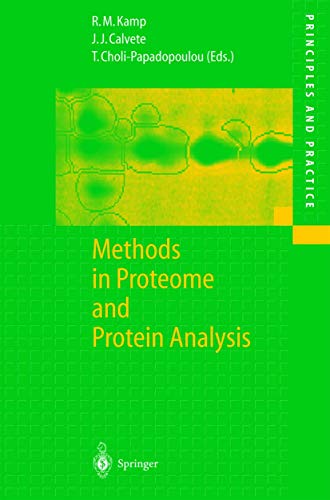 Methods in Proteome and Protein Analysis
