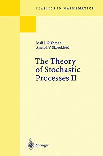 Beispielbild fr The Theory of Stochastic Processes II (Classics in Mathematics) zum Verkauf von Ria Christie Collections