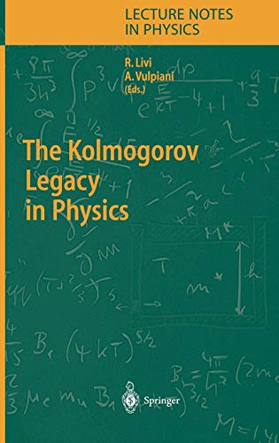 Beispielbild fr The Kolmogorov Legacy in Physics (Lecture Notes in Physics, 636) zum Verkauf von Lucky's Textbooks