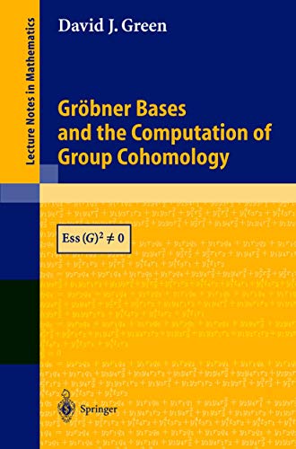 Imagen de archivo de Grobner Bases and the Computation of Group Cohomology a la venta por Chiron Media