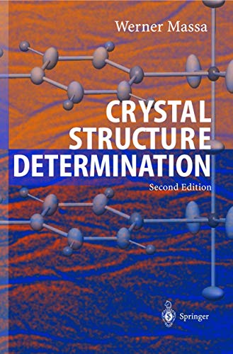 Beispielbild fr Crystal Structure Determination zum Verkauf von BooksRun