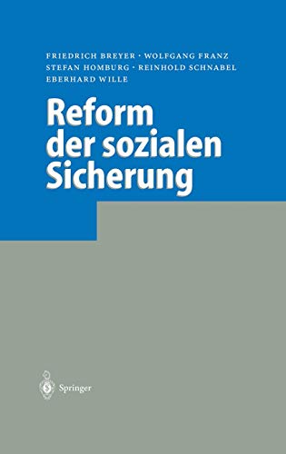 Stock image for Reform der sozialen Sicherung for sale by medimops