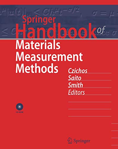 Springer Handbook of Materials Measurement Methods.