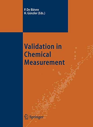 9783540207887: Validation In Chemical Measurement