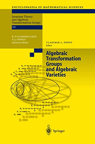 9783540208389: Algebraic Transformation Groups and Algebraic Varieties