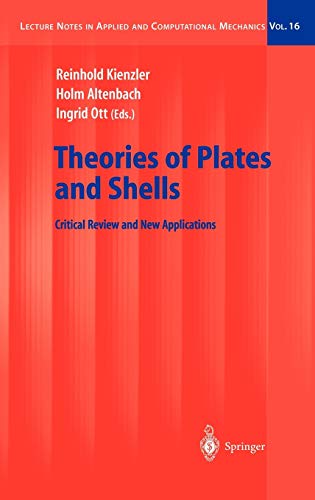 Stock image for Theories of Plates and Shells for sale by GF Books, Inc.