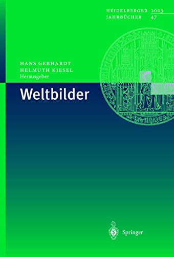 9783540219507: Weltbilder (Heidelberger Jahrbcher, 47) (German Edition)