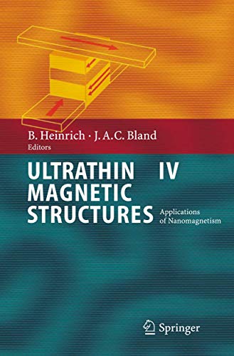 Imagen de archivo de Ultrathin Magnetic Structures IV: Applications of Nanomagnetism (v. 4) a la venta por Zubal-Books, Since 1961