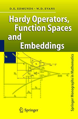 9783540219729: Hardy Operators, Function Spaces And Embeddings