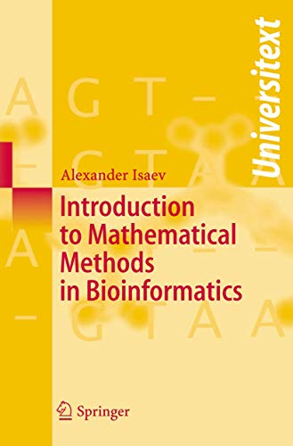 Stock image for Introduction to Mathematical Methods in Bioinformatics for sale by Chiron Media