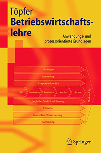 Beispielbild fr Betriebswirtschaftslehre: Anwendungs- und prozessorientierte Grundlagen zum Verkauf von medimops