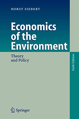 Imagen de archivo de Economics of the environment theory and policy a la venta por MARCIAL PONS LIBRERO