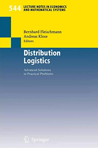 9783540221005: Distribution Logistics: Advanced Solutions to Practical Problems (Lecture Notes in Economics and Mathematical Systems)