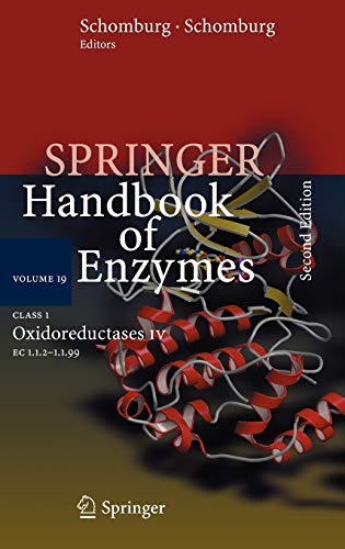 9783540222453: Class 1 Oxidoreductases IV: EC 1.1.2 - 1.1.99 (Springer Handbook of Enzymes)