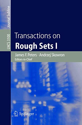 Stock image for Transactions on Rough Sets I (Lecture Notes in Computer Science / Transactions on Rough Sets) for sale by GuthrieBooks