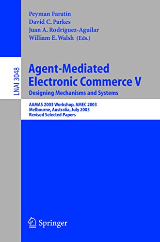 Stock image for Agent-Mediated Electronic Commerce V for sale by GuthrieBooks