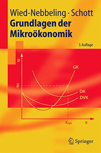 Stock image for Grundlagen der Mikrokonomik (Springer-Lehrbuch) for sale by medimops