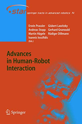 Imagen de archivo de Advances in Human-Robot Interaction a la venta por ThriftBooks-Atlanta