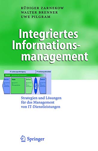 9783540233039: Integriertes Informationsmanagement: Strategien Und Losungen Fur Das Management Von It-dienstleistungen