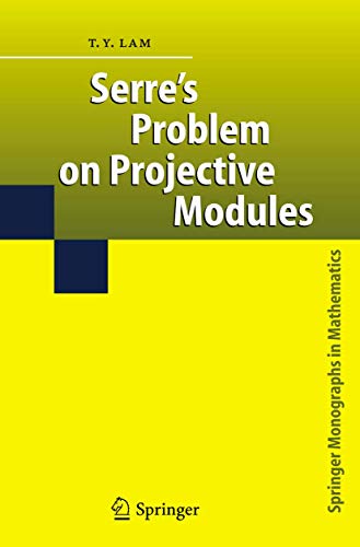 Stock image for Serre's Problem on Projective Modules for sale by Zubal-Books, Since 1961