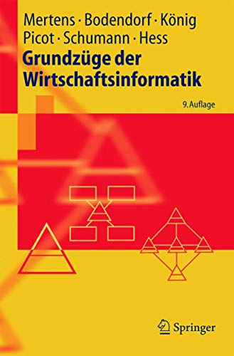 Beispielbild fr Grundzge der Wirtschaftsinformatik (Springer-Lehrbuch) zum Verkauf von medimops