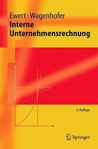 Imagen de archivo de Interne Unternehmensrechnung (Springer-Lehrbuch) a la venta por medimops