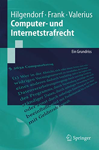 Stock image for Computer- und Internetstrafrecht: Ein Grundriss (Springer-Lehrbuch) for sale by medimops