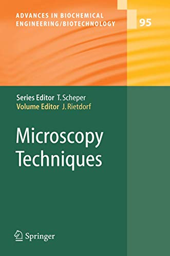 9783540236986: Microscopy Techniques (Advances in Biochemical Engineering/Biotechnology, 95)