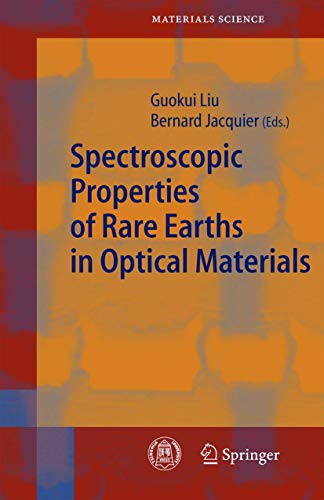 Spectroscopic Properties Of Rare Earths In Optical Materials