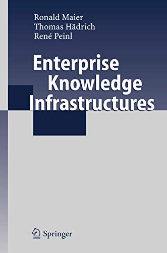 Beispielbild fr Enterprise Knowledge Infrastructures zum Verkauf von medimops