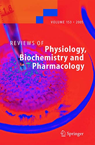 Stock image for Reviews Of Physiology, Biochemistry And Pharmacology for sale by Basi6 International