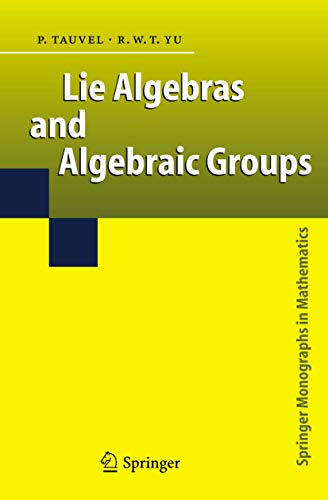 9783540241706: Lie Algebras And Algebraic Groups