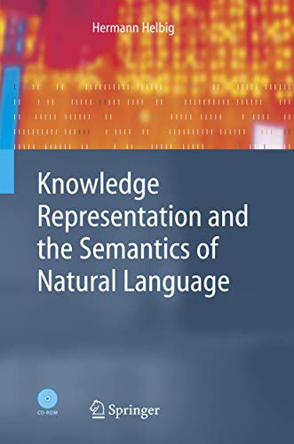 Beispielbild fr Knowledge Representation and the Semantics of Natural Language (Cognitive Technologies) zum Verkauf von Phatpocket Limited