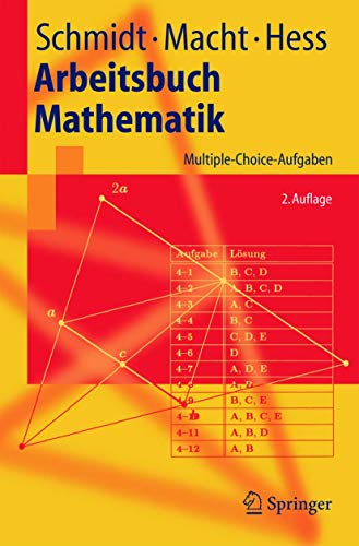 Stock image for Arbeitsbuch Mathematik : Multiple-Choice-Aufgaben for sale by Chiron Media
