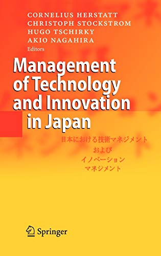 Stock image for Management of Technology and Innovation in Japan for sale by Better World Books