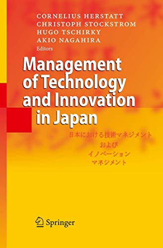 9783540253266: Management of Technology and Innovation in Japan