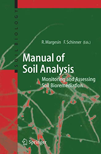 9783540253464: Manual for Soil Analysis - Monitoring and Assessing Soil Bioremediation (Soil Biology, 5)