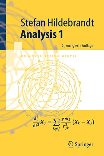 9783540253686: Analysis 1 (Springer-Lehrbuch) (German Edition)