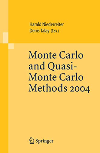 Stock image for Monte Carlo and Quasi-Monte Carlo Methods 2004. for sale by Antiquariat im Hufelandhaus GmbH  vormals Lange & Springer