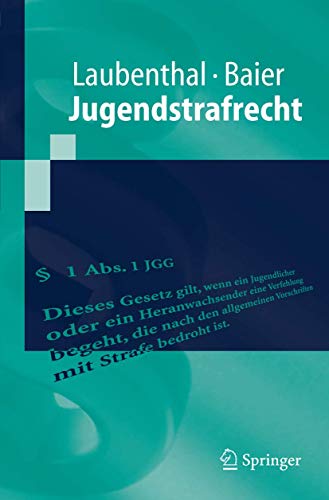 Imagen de archivo de Jugendstrafrecht (Springer-Lehrbuch) a la venta por medimops