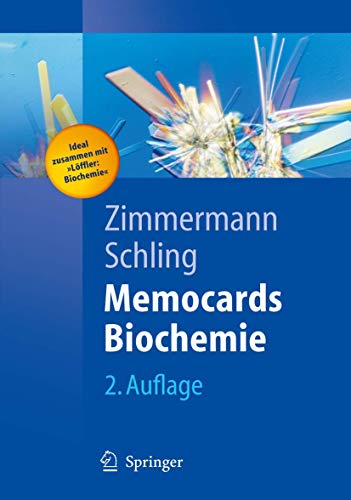 Stock image for Memocards Biochemie: legen, lesen, lernen Ricarda Zimmermann Petra Schling Vorklinik Molekularbiologie Basiswissen Biochemistry Handbuch Lehrbuch Medizin Pharmazie Biochemie Hand-/Lehrbcher HumanMedizin Pharmakologie AllgemeinMedizin Nichtklinische Fcher Biologie Biophysik Nichtklinische Fcher Karteikarten Lernkarten Prfungsvorbereitung Stoffwechselwege for sale by BUCHSERVICE / ANTIQUARIAT Lars Lutzer