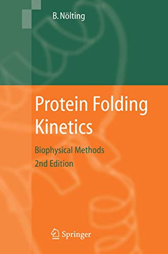 9783540272779: Protein Folding Kinetics: Biophysical Methods
