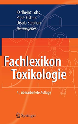 Imagen de archivo de Fachlexikon Toxikologie (German Edition) a la venta por Revaluation Books