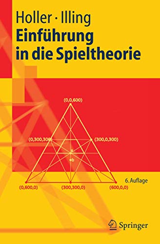 Beispielbild fr Einfhrung in die Spieltheorie zum Verkauf von Buchpark