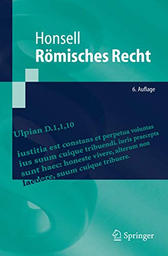 9783540281184: Romisches Recht