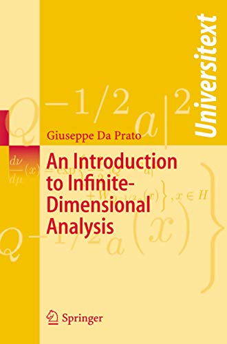 Beispielbild fr An Introduction to Infinite-Dimensional Analysis (Universitext) zum Verkauf von SecondSale