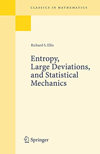 9783540290599: Entropy, Large Deviations, and Statistical Mechanics (Classics in Mathematics)