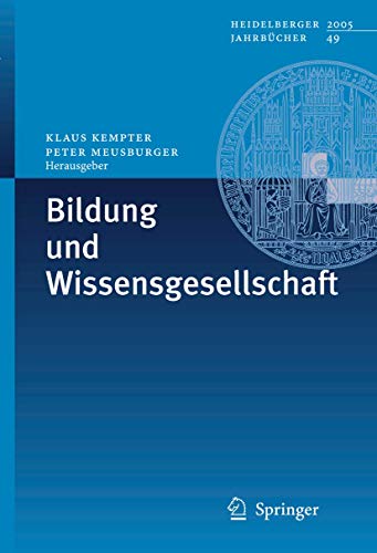 Imagen de archivo de Bildung Und Wissensgesellschaft a la venta por Chiron Media